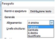 allineamento