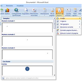 numero-di-pagina-opzioni